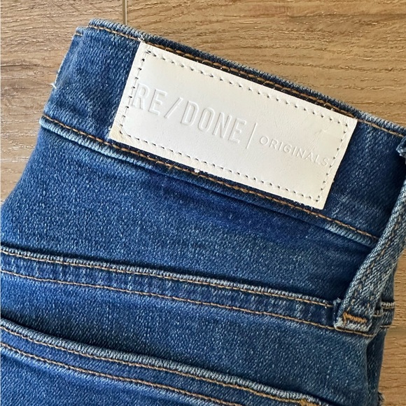 RE/DONE NWOT Straight Leg Original Sz 26 Sample Button Fly - Picture 5 of 8